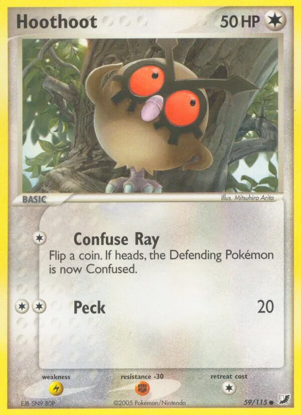 Hoothoot, Unseen Forces 59/115