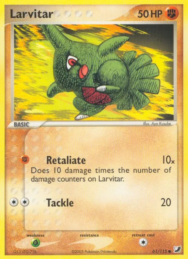 Larvitar, Unseen Forces 61/115