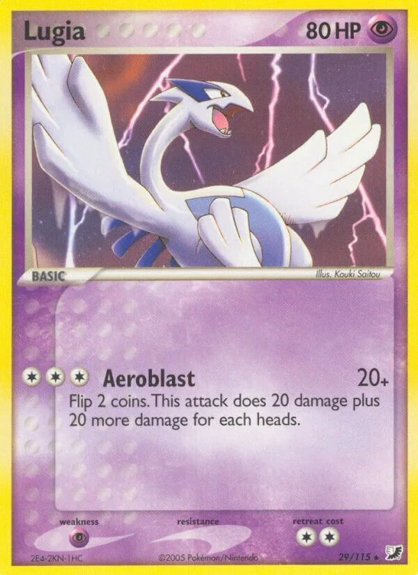 Lugia, Unseen Forces 29/115