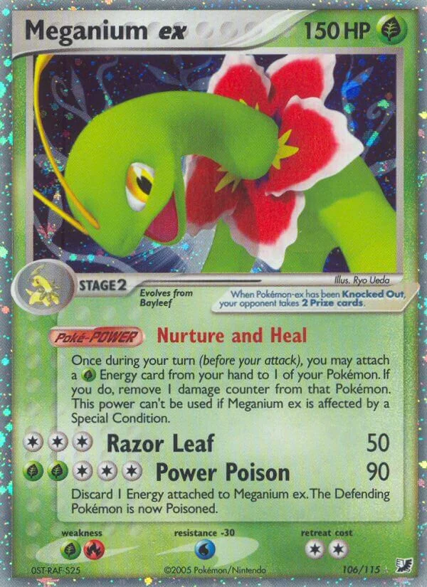 Meganium ex, Unseen Forces 106/115