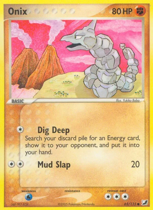 Onix, Unseen Forces 65/115