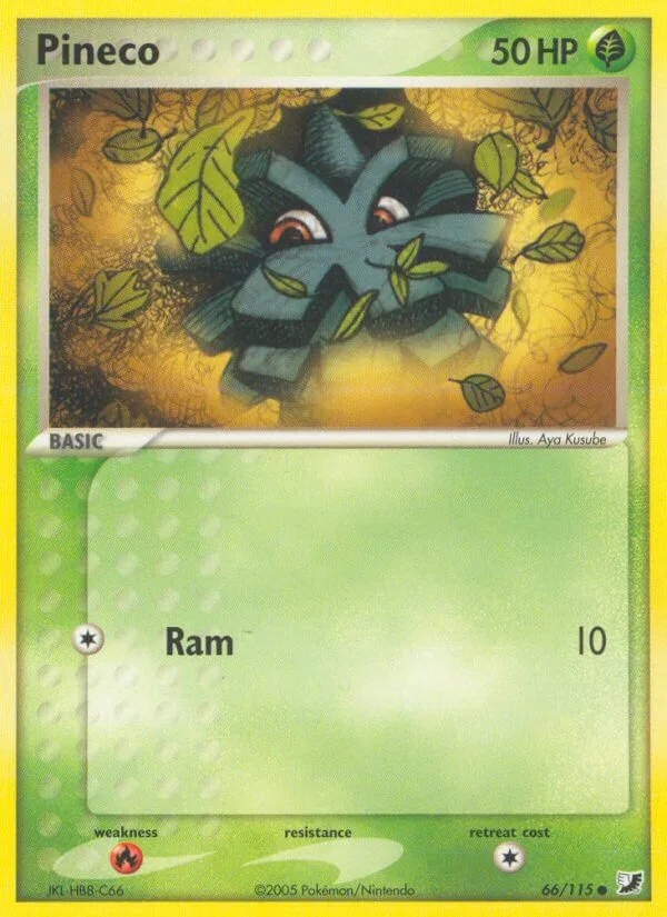 Pineco, Unseen Forces 66/115