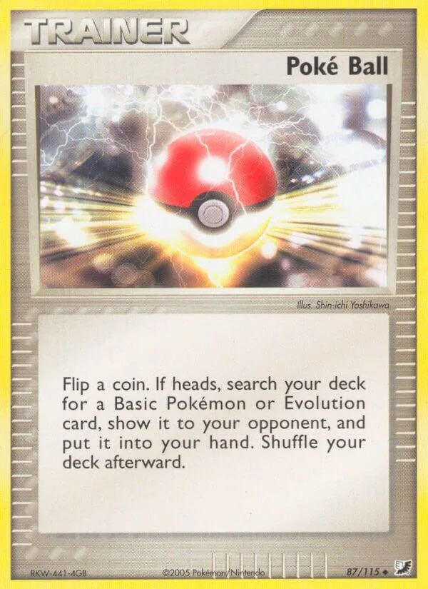 Poké Ball, Unseen Forces 87/115