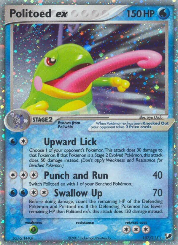 Politoed ex, Unseen Forces 107/115