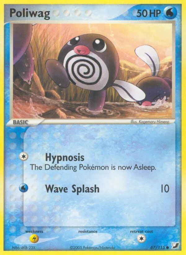 Poliwag, Unseen Forces 67/115