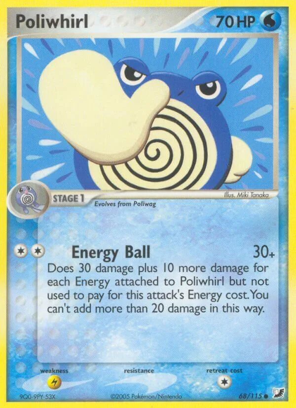 Poliwhirl, Unseen Forces 68/115