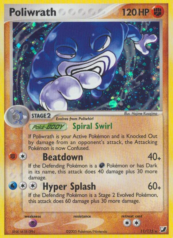 Poliwrath, Unseen Forces 11/115