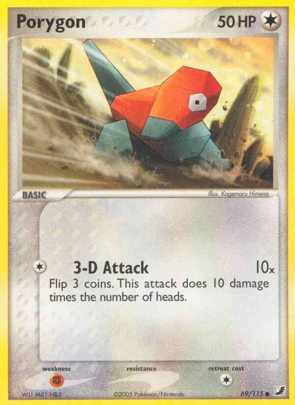 Porygon, Unseen Forces 69/115