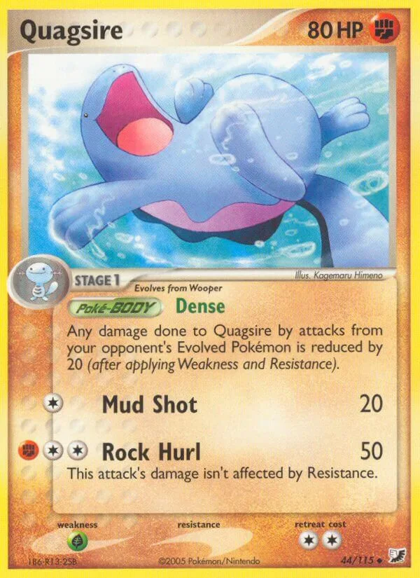 Quagsire, Unseen Forces 44/115