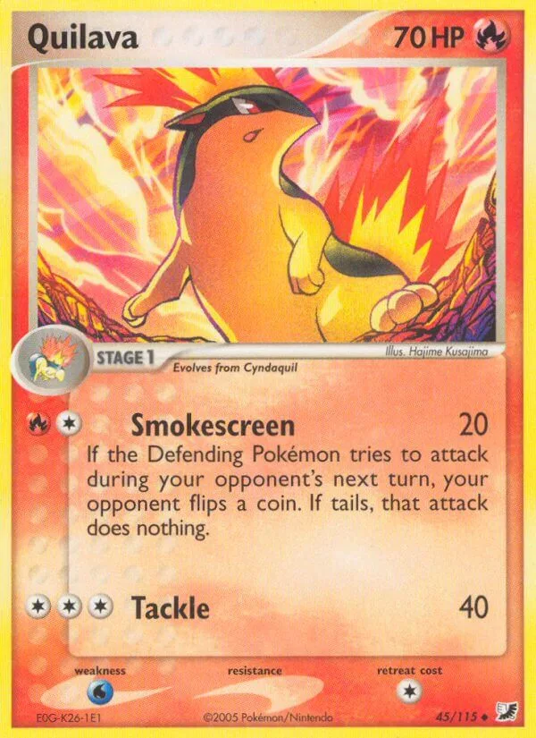 Quilava, Unseen Forces 45/115