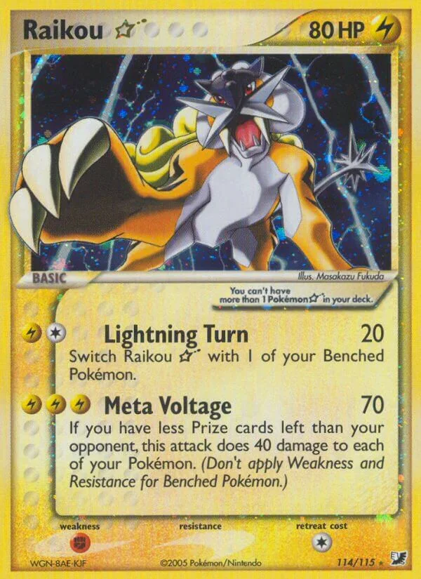 Raikou Star, Unseen Forces 114/115