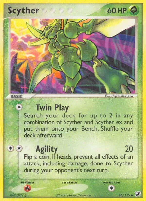 Scyther, Unseen Forces 46/115