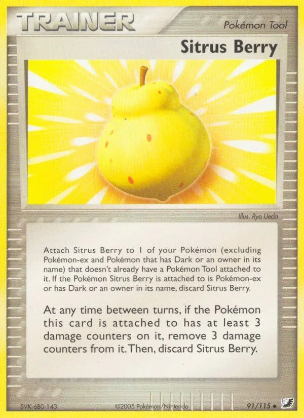 Sitrus Berry, Unseen Forces 91/115
