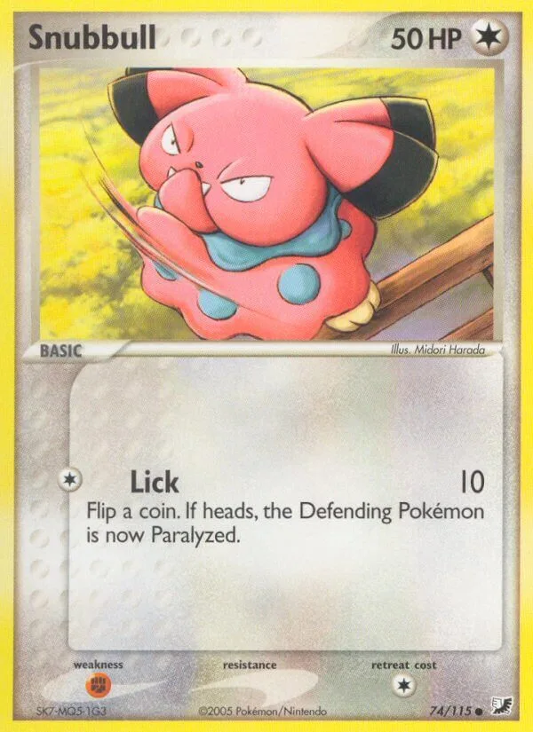 Snubbull, Unseen Forces 74/115