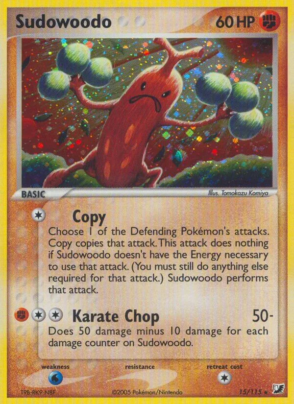 Sudowoodo, Unseen Forces 15/115