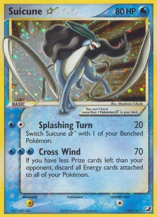 Suicune Star, Unseen Forces 115/115