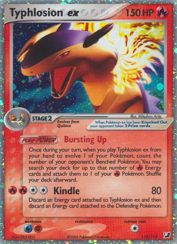 Typhlosion ex, Unseen Forces 110/115