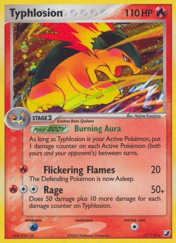 Typhlosion, Unseen Forces 17/115