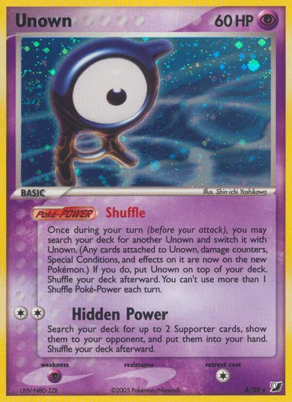 Unown, Unseen Forces A/28