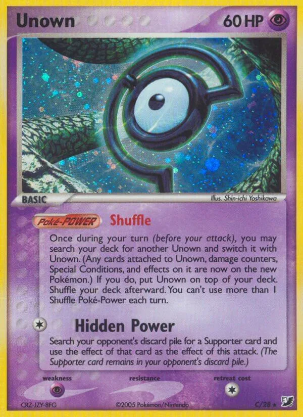 Unown, Unseen Forces C/28