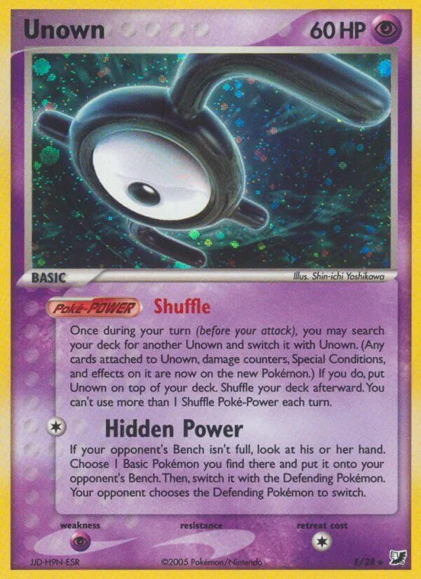 Unown, Unseen Forces E/28