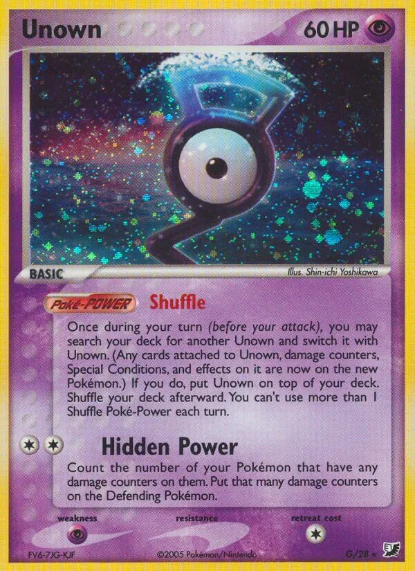 Unown, Unseen Forces G/28
