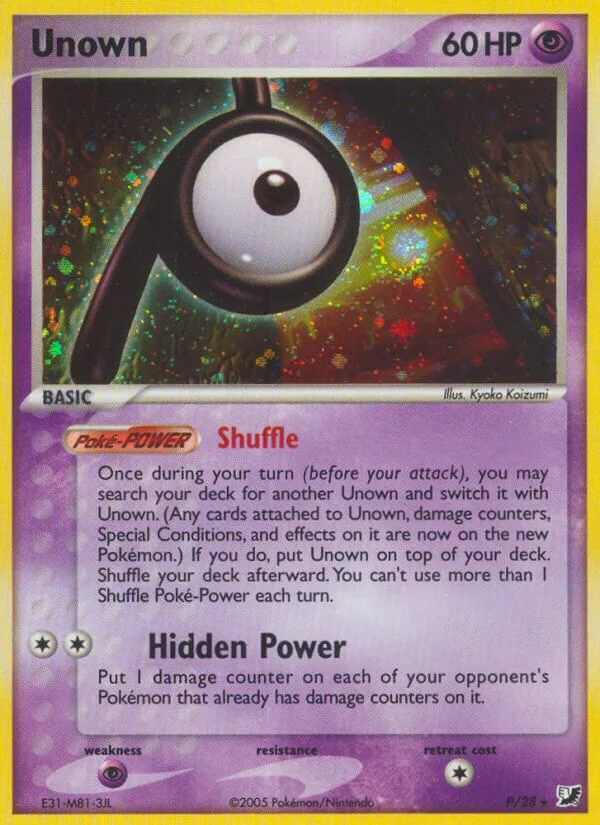 Unown, Unseen Forces P/28