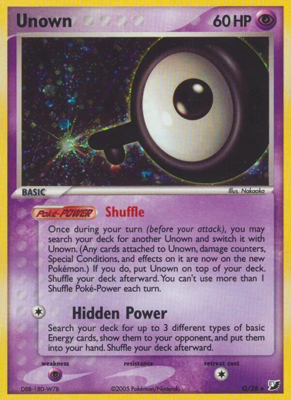Unown, Unseen Forces Q/28