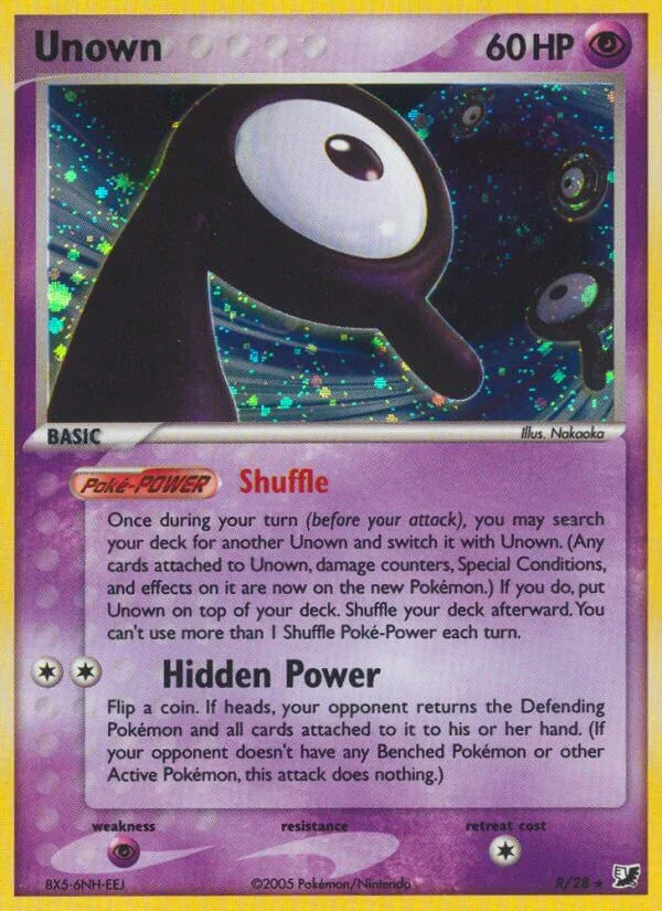 Unown, Unseen Forces R/28