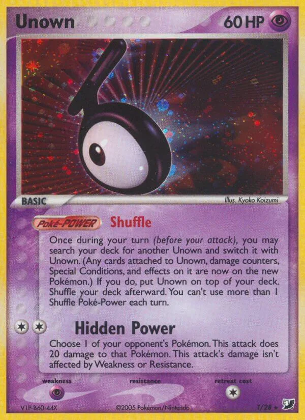 Unown, Unseen Forces T/28