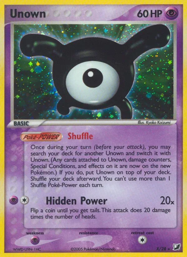 Unown, Unseen Forces X/28