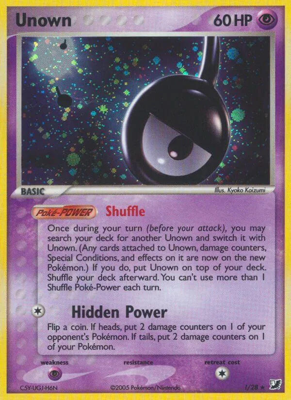 Unown, Unseen Forces XY149/28