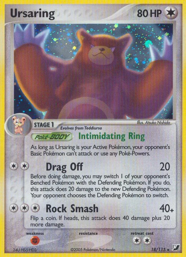 Ursaring, Unseen Forces 18/115