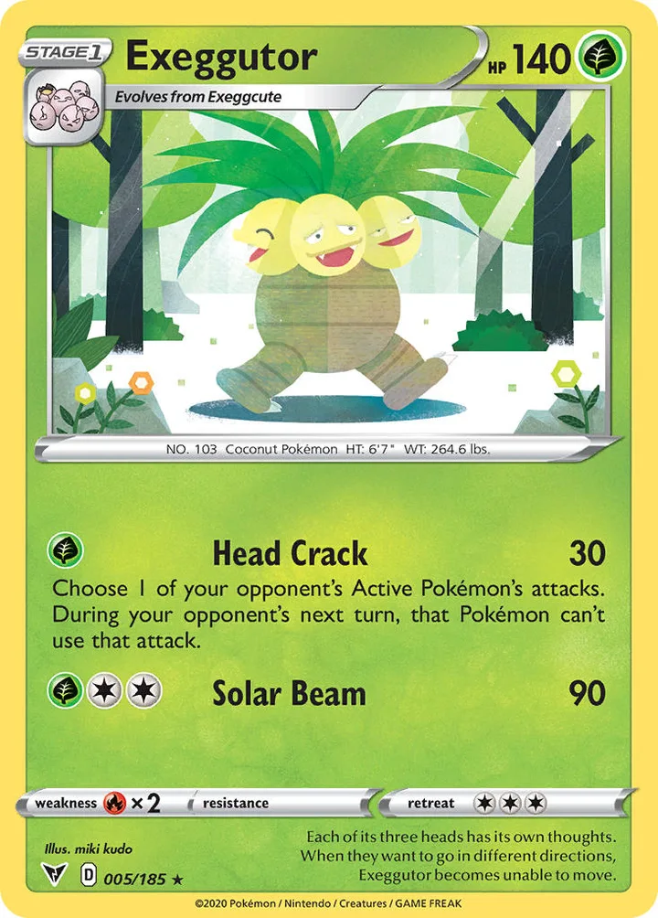Exeggutor, Vivid Voltage 005/185