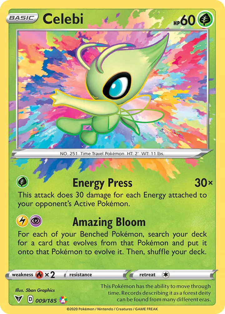 Celebi, Vivid Voltage 009/185