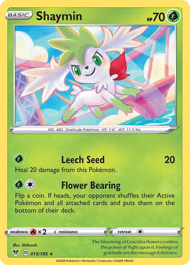 Shaymin, Vivid Voltage 015/185