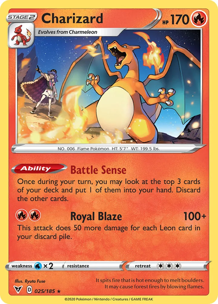 Charizard, Vivid Voltage 025/185