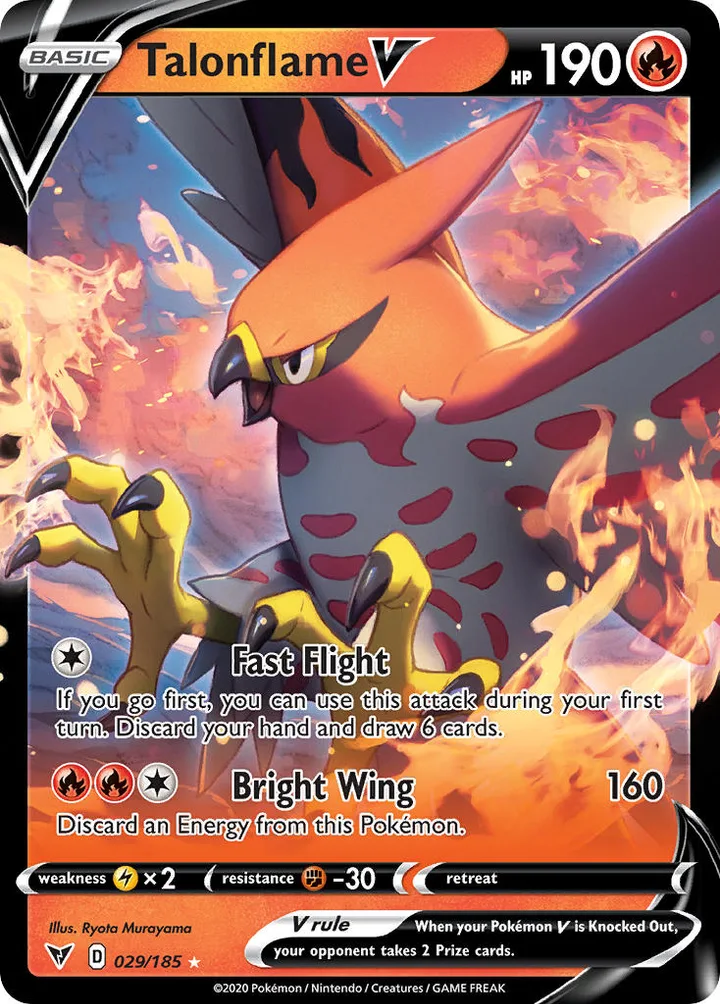 Talonflame V, Vivid Voltage 029/185