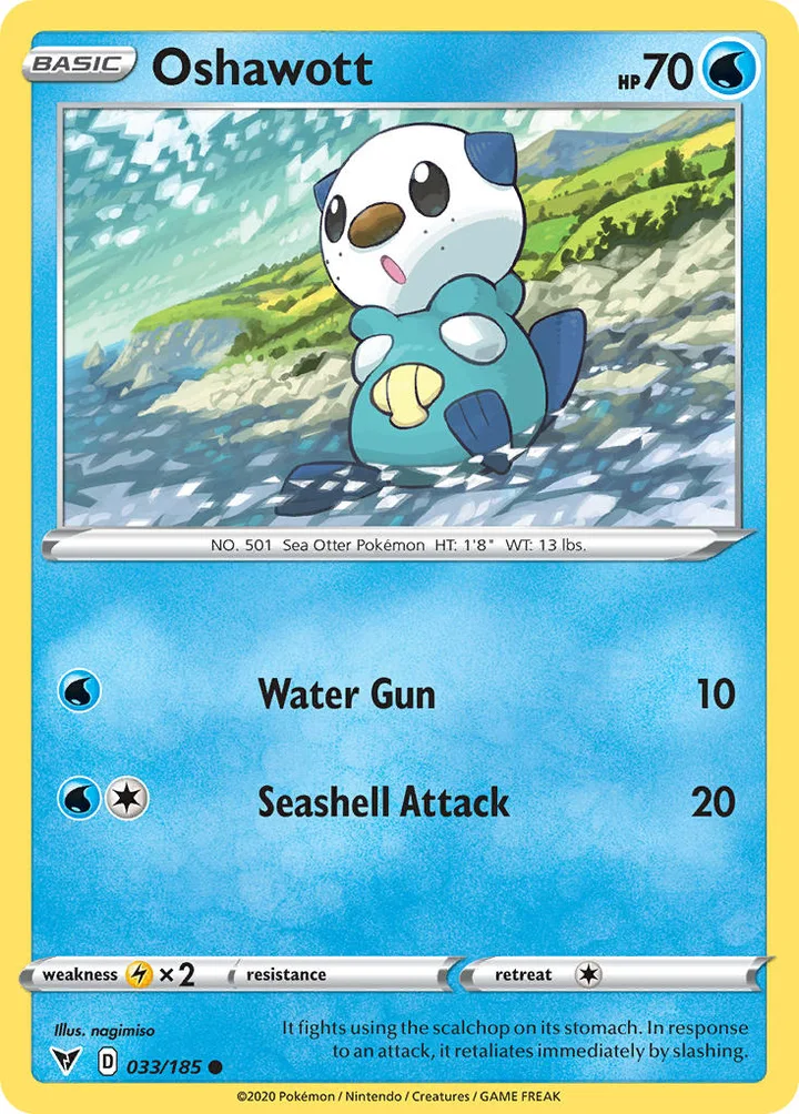 Oshawott, Vivid Voltage 033/185