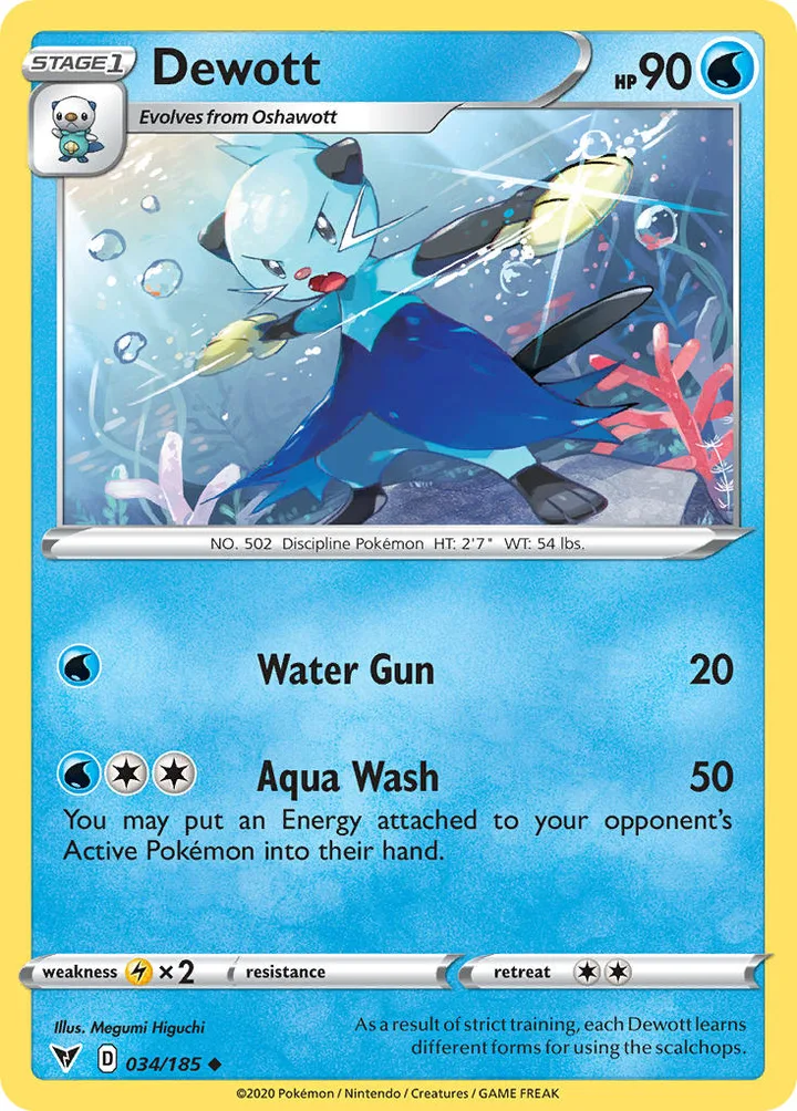 Dewott, Vivid Voltage 034/185