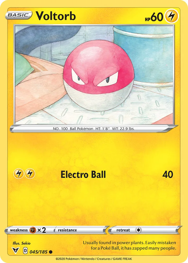 Voltorb, Vivid Voltage 045/185