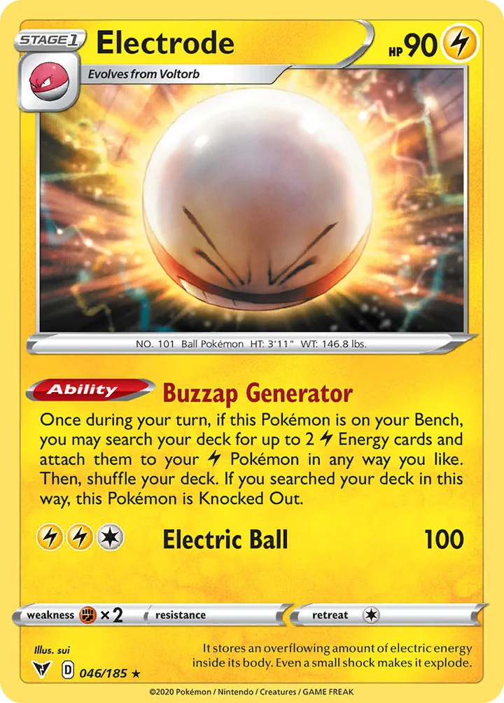 Electrode, Vivid Voltage 046/185