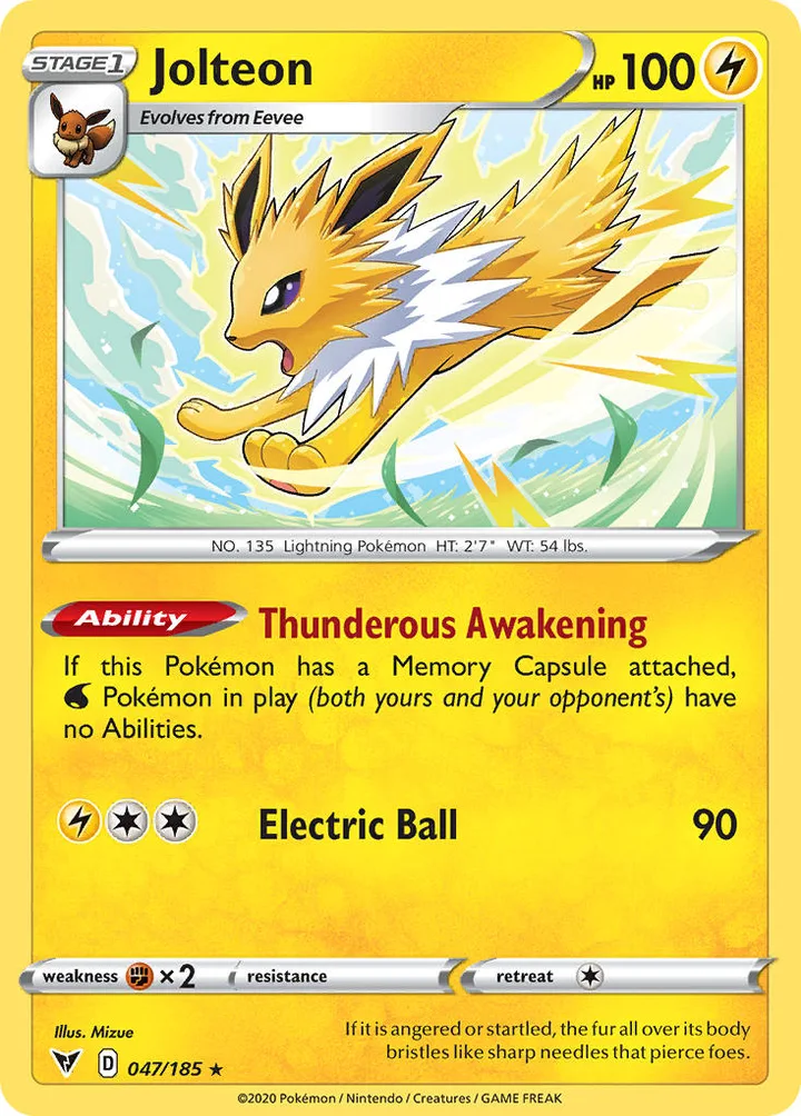Jolteon, Vivid Voltage 047/185