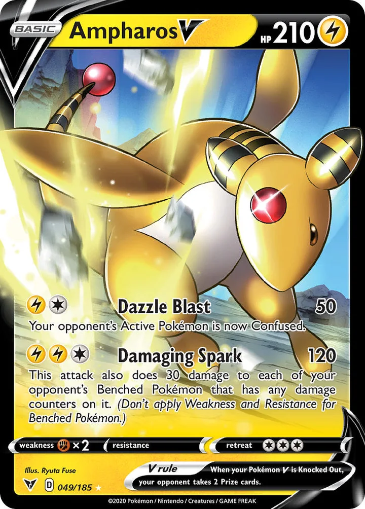 Ampharos V, Vivid Voltage 049/185