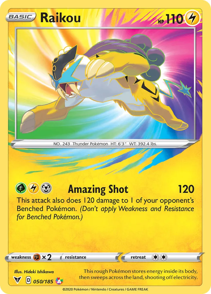 Raikou, Vivid Voltage 050/185