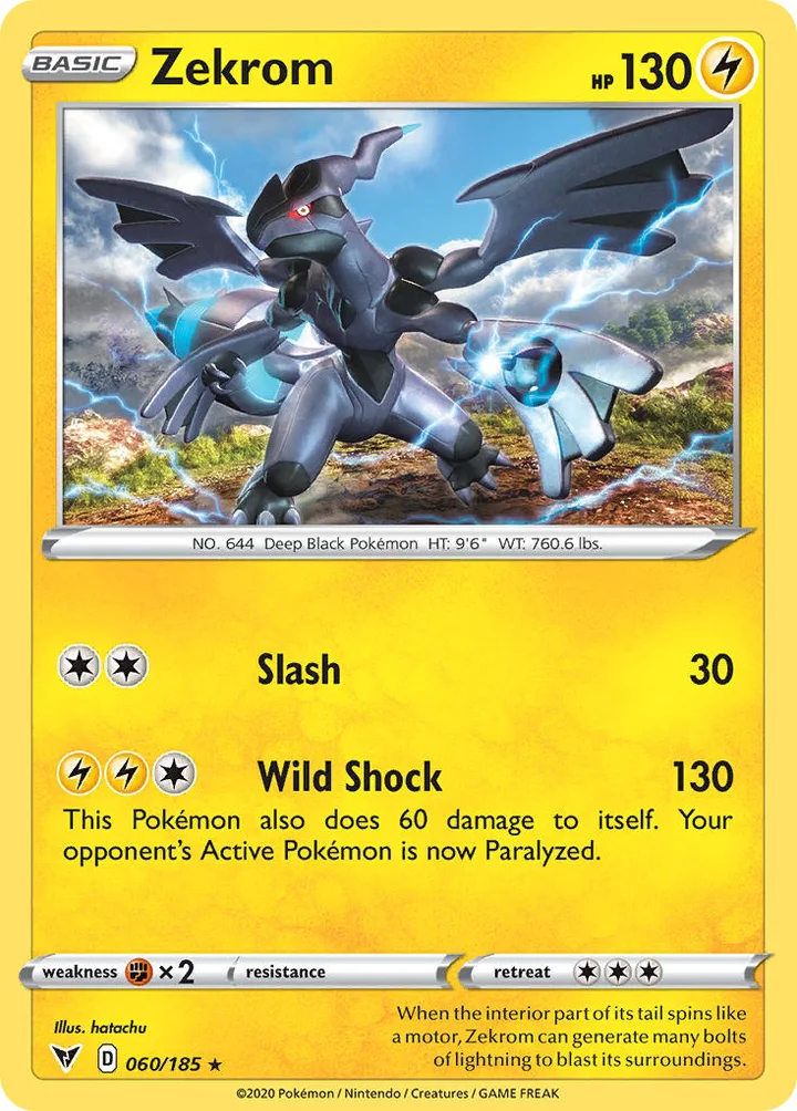 Zekrom, Vivid Voltage 060/185