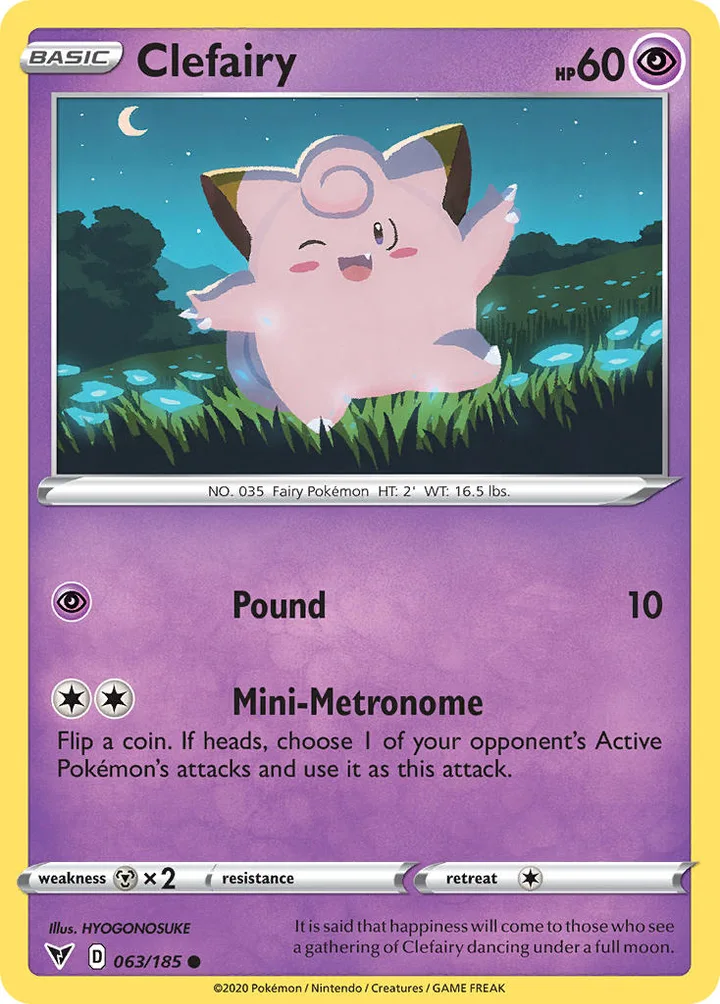 Clefairy, Vivid Voltage 063/185