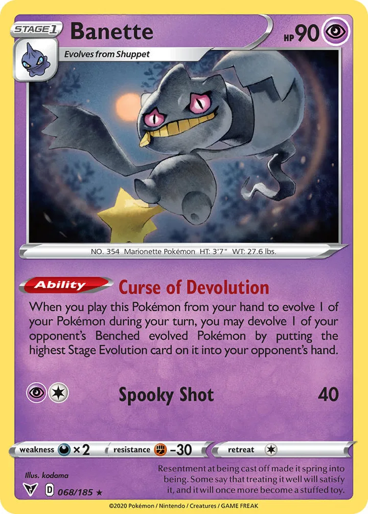 Banette, Vivid Voltage 068/185