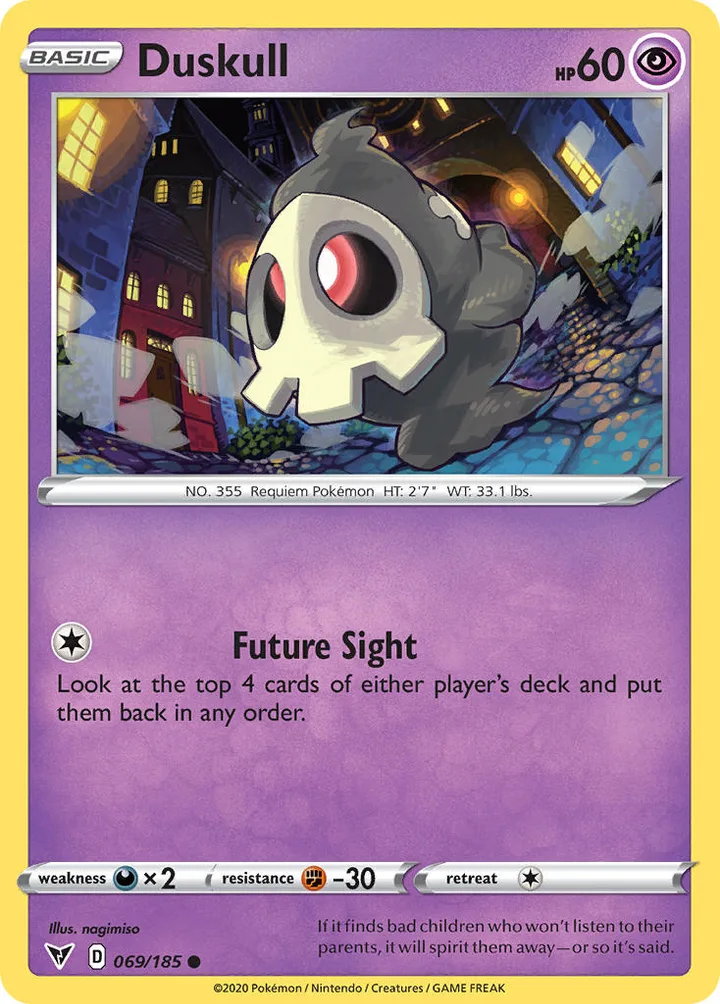 Duskull, Vivid Voltage 069/185