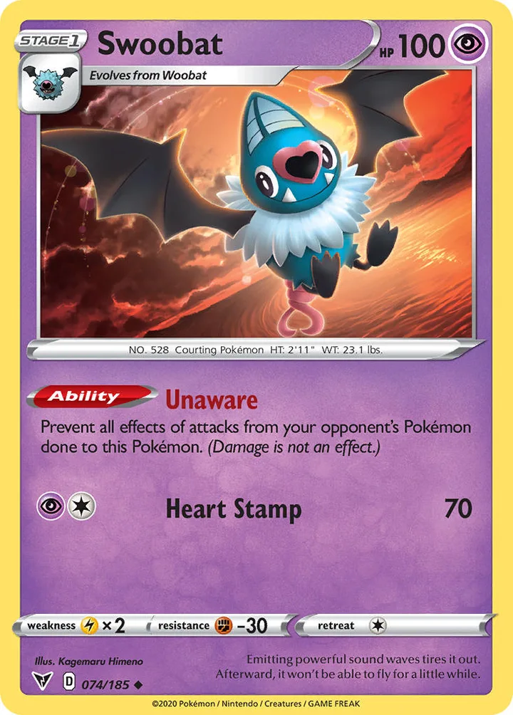 Swoobat, Vivid Voltage 074/185